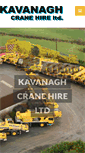 Mobile Screenshot of irishcranehire.com